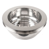 1969-1992 Camaro Small Block Crank Pulley Single Groove Polished Aluminum For Long Pump Image