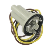 1969-1979 Nova Dual Element Tail Lamp Socket 3 Wire Image