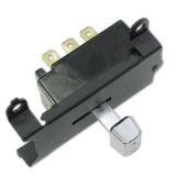 1969-1971 Chevelle Wiper Switch, With Hidden Wipers Image