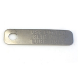 1964-1977 Chevelle Metal Positraction Tag Image