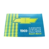 1969 Camaro Factory Owners Manual Image