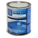 Trunk Reconditioning Spatter Paint; Grey & White Speckled; 1 Quart Image