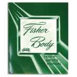 1970 Camaro Fisher Body Manual Supplement Image