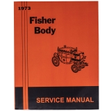 1973 Camaro Fisher Body Manual Image