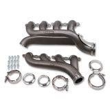 1968-1977 Chevelle Hooker LS Turbo Exhaust Manifolds, Excl. LS7 & LS9, Natural Cast Finish Image