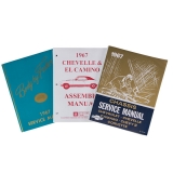 1967 Chevelle Factory Shop Manual Set Image