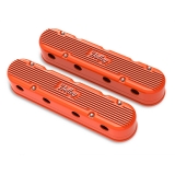 1964-1977 Chevelle Holley Vintage Series LS Valve Covers, Factory Orange Image
