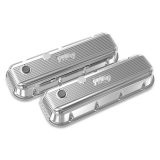 1978-1987 Regal Holley Vintage Series Valve Covers, Polished, BBC Image
