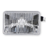 1978-1988 Cutlass Holley RetroBright LED Headlight Modern White 4 in. x 6 in. Rectangle, 5700K Bulb High Beam Only Image