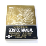 1967 Chevelle Factory Service Manual Image
