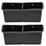 1970-1972 El Camino Console Seat Belt Holder Kit 2pc Image