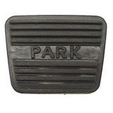 1964-1977 El Camino Emergency Parking Brake Pad With Park Logo Image