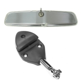 1967 El Camino 10 Inch Rear View Mirror Kit Image