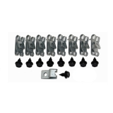 1973-1977 Monte Carlo Fuel Line Clip Kit 23 PC (With Return) Image
