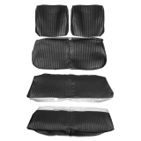 1964 Chevelle Coupe Bench Seat Cover Kit, Black Image