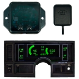 1984-1987 Regal LED Digital Replacement Gauge Panel With GPS Green LED Image