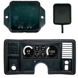 1978-1988 Monte Carlo LED Digital Replacement Gauge Panel With GPS White LED Image