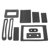 1967-1981 Camaro V8 Without Air Conditioning Heater Box Seal Kit Image