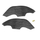1968-1972 El Camino A Arm Dust Shields For Steel Inner Fenders Image