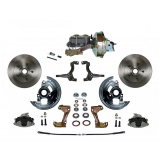 1964-1972 El Camino Power Front Disc Brake Conversion Kit With 9 Inch Booster Image