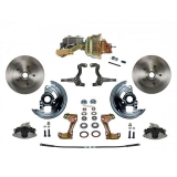 1964-1972 El Camino Power Front Disc Brake Conversion Kit With 8 inch Booster Image