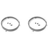 1971-1972 El Camino Headlamp Retaining Ring and Screw Kit Image