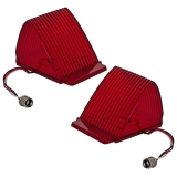 1967 Chevelle Red LED Tail Lamp Lens Kit Image