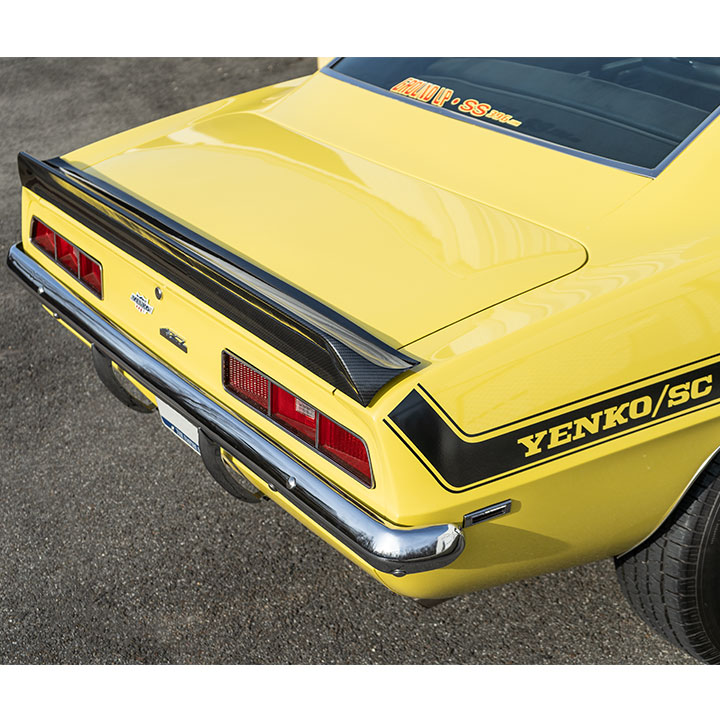 1967-1968 Chevrolet Pro Touring Front & Rear Spoiler Kit Carbon Fiber