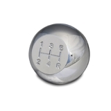 Eddie Motorsports 1964-1987 El Camino Universal 5 Speed Shifter Knob - Clear Anodized Image