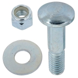 1967-1969 Camaro Convertible Top Pilot Bolt with Washer and Nut Image