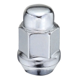 1964-1972 EL Camino Chrome SS Style Lug Nut, Closed-End Tapered Seat Image