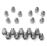 1964-1972 El Camino Stainless Capped SS Style Lug Nut Kit OEM Style Image