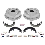 1964-1972 Chevelle Powerstop Rear Autospecialty Drum Kit Image