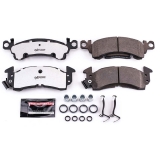 1969-1973 Chevelle Powerstop Front Z26 Extreme Street Brake Pads w/Hardware Image