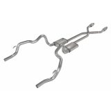 1975-1981 Camaro Pypes EPA Compliant Exhaust System, 2.5 Inch, X-pipe, No Mufflers Image