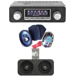 1964 Chevelle Ground Up Premium Sound System Kit 850 Radio Image