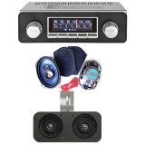 1965 Chevelle Ground Up Upgraded Sound System Kit 850 Radio Image