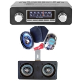 1966-1967 Chevelle Ground Up Premium Sound System Kit 850 Radio with AC Image