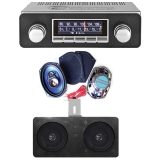 1966-1967 Chevelle Ground Up Upgraded Sound System Kit 850 Radio Image