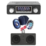 1969 Chevelle Ground Up Premium Sound System Kit 850 Radio with AC Image