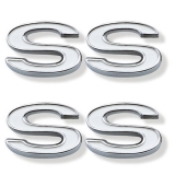 1969-1972 Camaro SS Fender Emblem Kit 4pc Kit Image