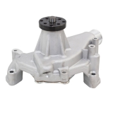 1964-1977 Chevelle Small Block High Flow Mechanical Long Style Water Pump, Satin Image