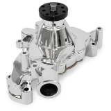 1964-1977 Chevelle Big Block High Flow Mechanical Long Style Water Pump, Chrome Image