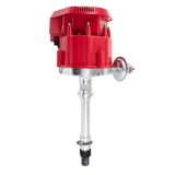 1970-1988 Monte Carlo V8 Aluminum HEI Distributor With Super Cap and 65K Volt Coil, Red Cap Image