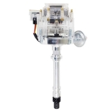 1964-1977 Chevelle V8 Aluminum HEI Distributor with 65K Volt Coil, Clear Cap Image