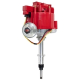 1978-1987 Grand Prix I6 Aluminum HEI Distributor with 65K Coil, Red Cap Image