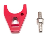 1978-1987 Grand Prix V8 Distributor Hold-Down Clamp and Stud, Red Finish Image