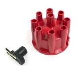 1964-1977 Chevelle V8 Distributor Cap and Rotor Kit, Red Image