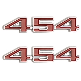 1970-1974 Chevelle 454 Fender Emblem Set Image