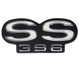 1967 Chevelle SS396 Die-cast  Rear Panel Emblem Image